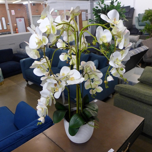 1381 - A grand faux Orchid display, H 80cms (54844162)   #