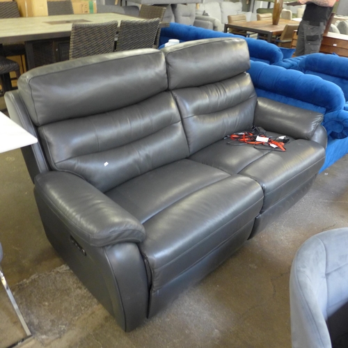 1480 - Fletcher 2.5 Seater Leather power Recliner, original RRP £1124.99 + VAT (4173-19) *This lot is subje... 