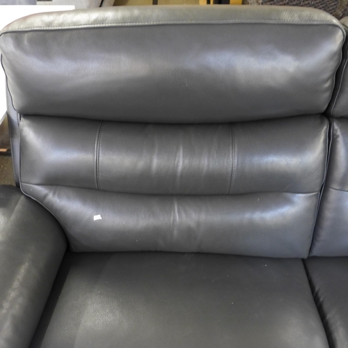 1480 - Fletcher 2.5 Seater Leather power Recliner, original RRP £1124.99 + VAT (4173-19) *This lot is subje... 