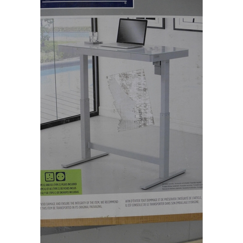 1511 - Tech Adjustable Desk power - White, original RRP £266.66 + VAT (4173-35) *This lot is subject to VAT