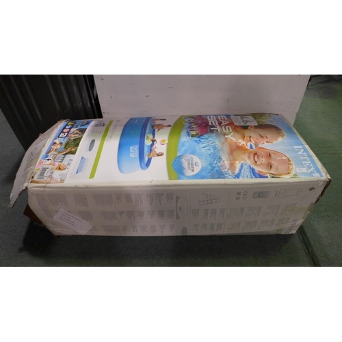 3014 - Intex 15Ft Easy Set Pool 4.57 X 1.0M, original RRP £249.99 + VAT (297-16) *This lot is subject to VA... 