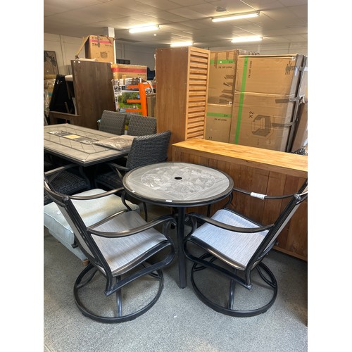 1528 - Turner 3 piece Sling Cafe Set, original RRP £524.91 + VAT (4172-4) *This lot is subject to VAT