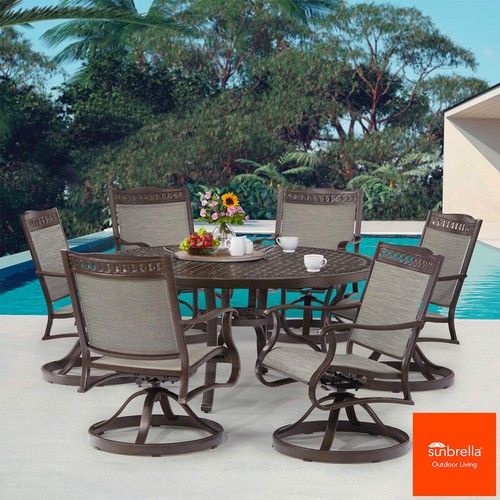 1559 - Agio Cullman 7 piece Sling Dining Set, original RRP £1416.66 + VAT (4173-7) *This lot is subject to ... 