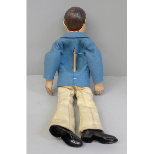 617 - An Archie Andrews dummy, 38cm