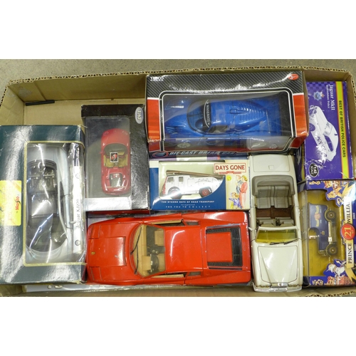 653 - A collection of modal vehicles, some boxed