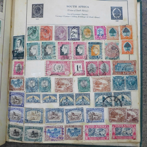 654 - World stamps in five albums