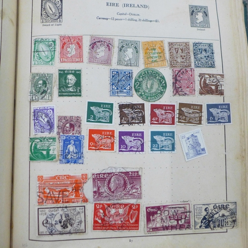 654 - World stamps in five albums