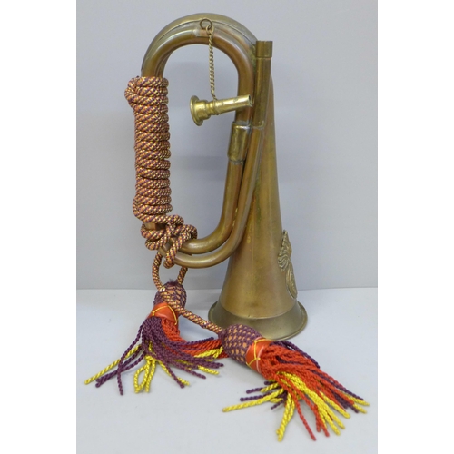 666 - A military bugle, Royal Welsh Fusiliers