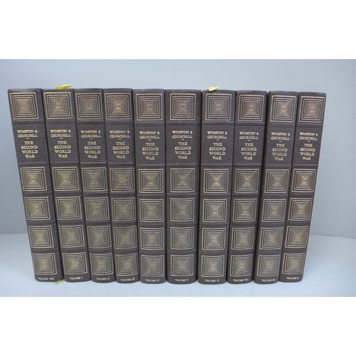 708 - Ten volumes, Winston Churchill, The Second World War