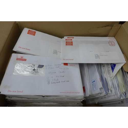 717 - 1990's-2012 first day covers from Guernsey, Alderney and GB, most in original envelopes from Philate... 