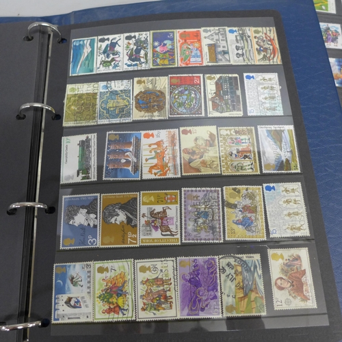 742 - GB and other stamps in album and several stamps on stock cards