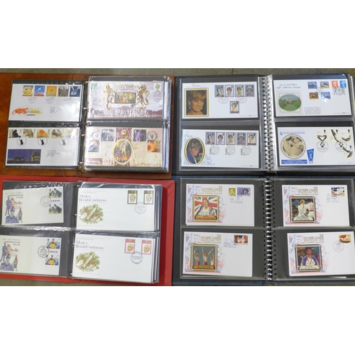 759 - Four albums of first day covers