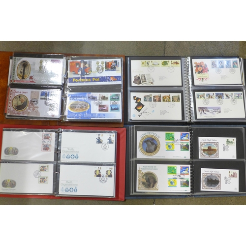 759 - Four albums of first day covers