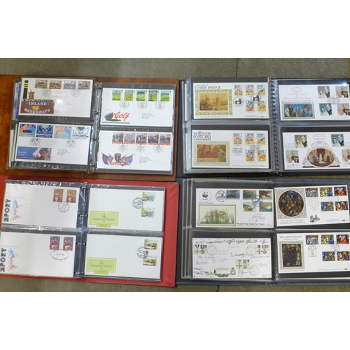 759 - Four albums of first day covers