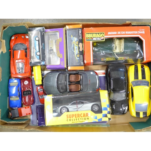 770 - A collection of model vehicles, some boxed