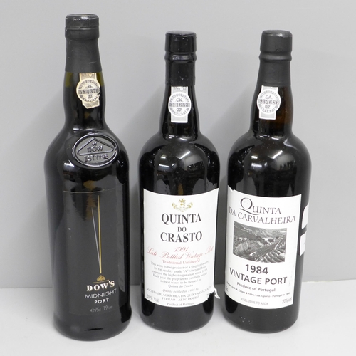 793 - Three bottles of port