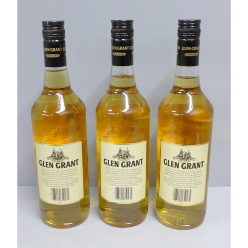 795 - Three bottles of Glen Grant Highland Malt Scotch Whisky