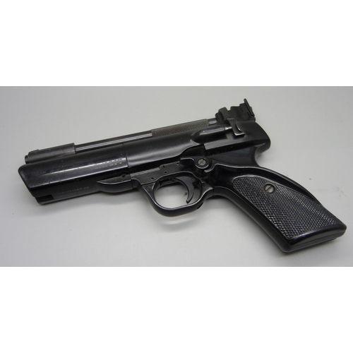 818 - A Webley Tempest .22 air pistol