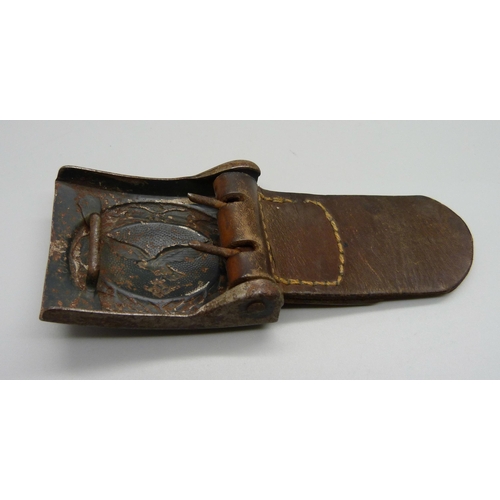 866 - A German Luftwaffe belt buckle