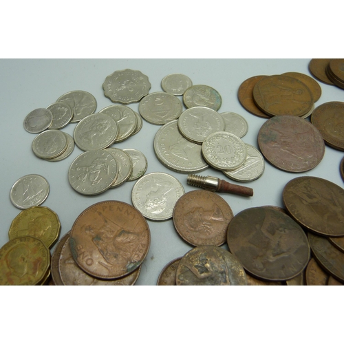 903 - A collection of British and foreign coins