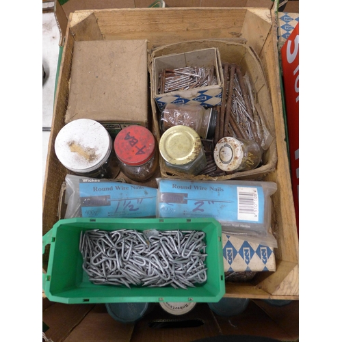 2006 - Four boxes of nails and screws