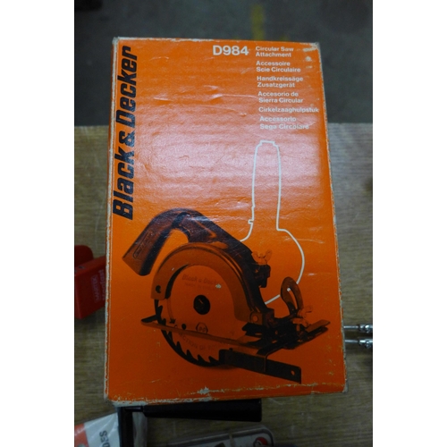 Black and decker circular saw attachment for a online drill