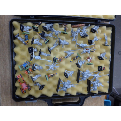 2067 - A tray of World of Warcraft style figures