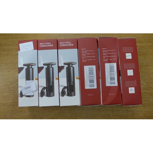 2090 - 6 Corkscrews - unused & boxed