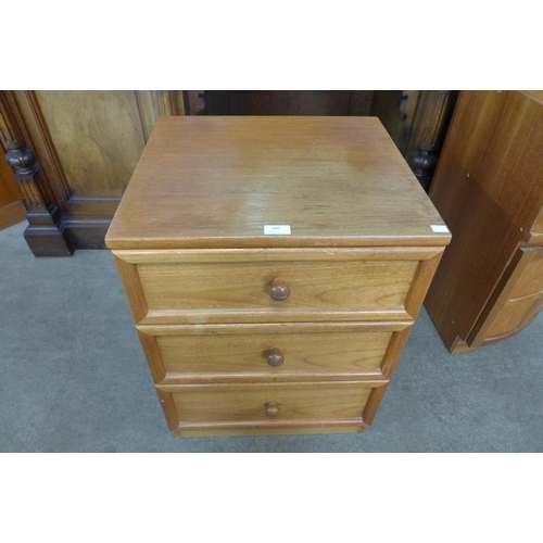 100 - A small G-Plan teak chest of drawers