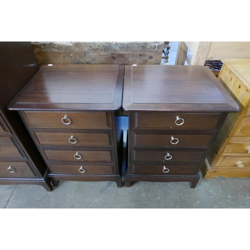 209 - A Stag Minstrel mahogany four piece bedroom suite