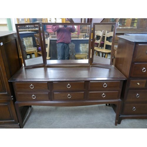 209 - A Stag Minstrel mahogany four piece bedroom suite