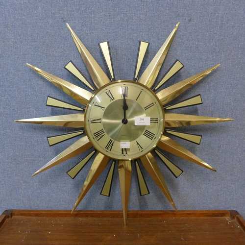 299 - A Metamec wall clock