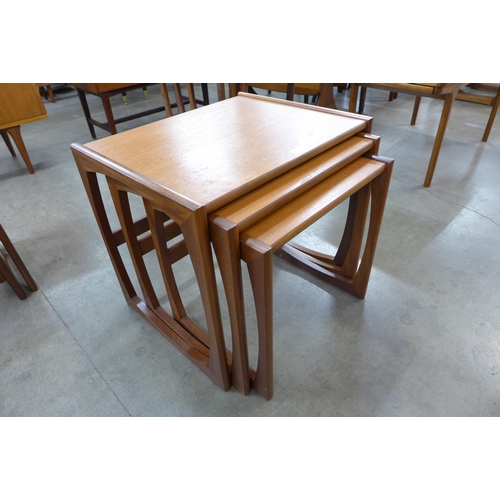 50 - A G-Plan Quadrille teak nest of tables