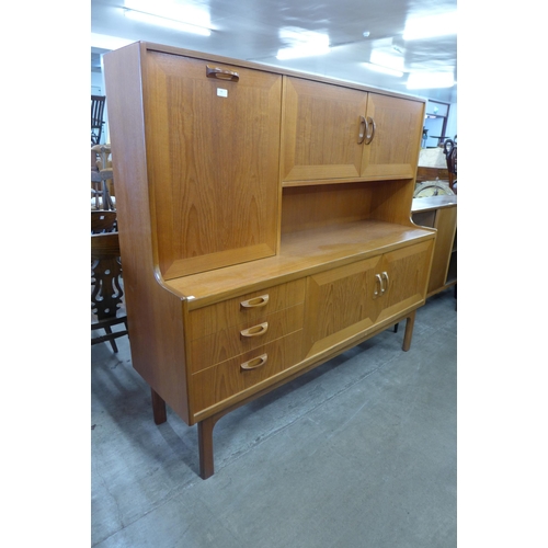 85 - A G-Plan Sierra teak highboard