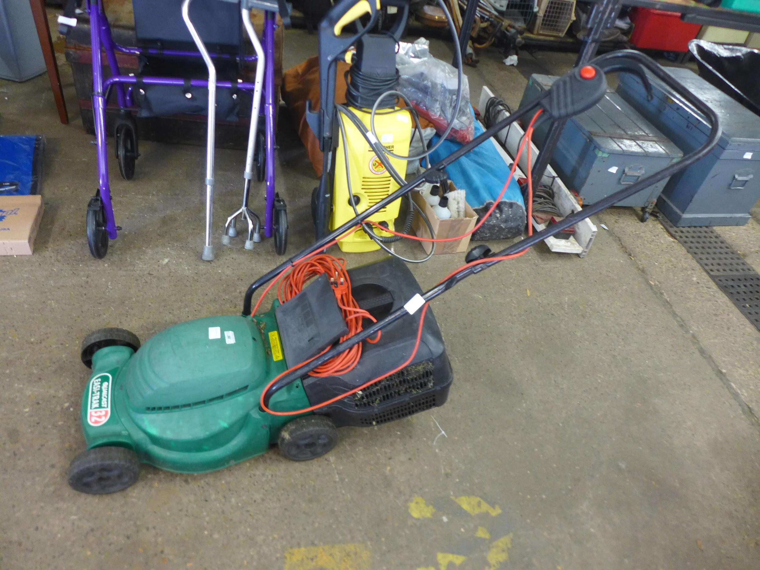 A Qualcast Easi Trak 32 mower