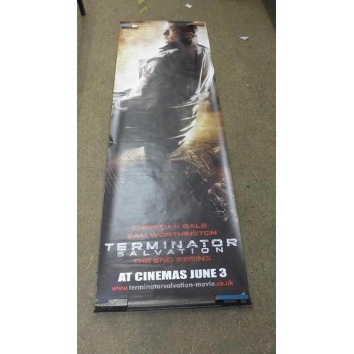 2137A - Four National Screen film posters, including Terminator Salvation, etc.