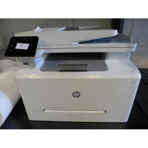 3007 - HP Colour Laserjet Pro Printer, model M283Fdw, original RRP £344.99 + VAT (298-385) *This lot is sub... 