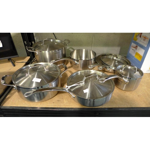 3013 - Tramontina Stainless steel Cookware Set, original RRP £189.99 + VAT (298-180) *This lot is subject t... 