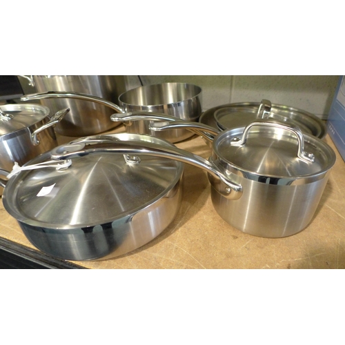 3013 - Tramontina Stainless steel Cookware Set, original RRP £189.99 + VAT (298-180) *This lot is subject t... 