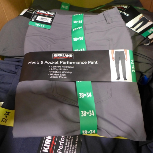 3039 - Assorted men's trousers & jeans - mixed colours, sizes * this lot is subject to VAT