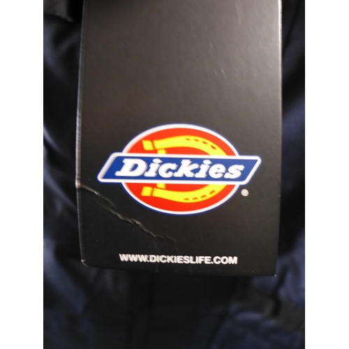 3072 - Four men's Dickie's navy utility bodywarmers - size XL * this lot is subject to VAT