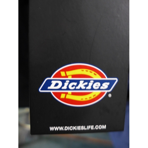 3076 - Four men's Dickie's navy utility bodywarmers - size XXL * this lot is subject to VAT