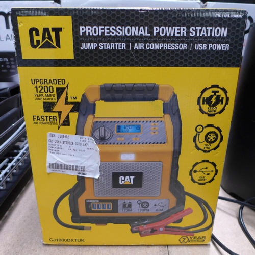 3091 - Cat Jump Starter 1200 Amp - Model No Cj1000Dxt  (294-352)    * This lot is subject to vat