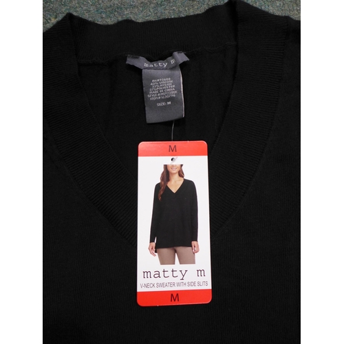 3100 - A quantity of women's black Matty M cardigans - mixed sizes * this lot is subject to VAT