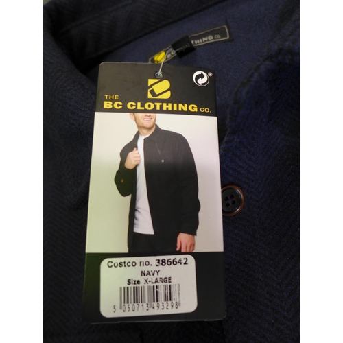 3113 - A quantity of men's BC Clothing button-up jackets - mixed sizes * this lot is subject to VAT