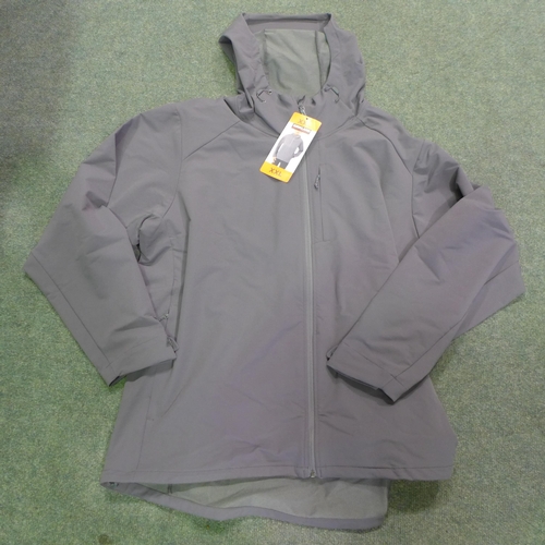 3117 - A quantity of men's grey water repellent zip-up jackets - mixed sizes * this lot is subject to VAT