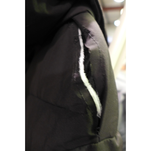 3126 - Two women's black hooded coats -  Columbia (XL) and DKNY (L) - damaged * this lot is subject to VAT