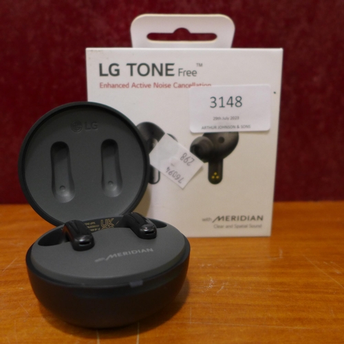 3148 - Lg Ufp5 Wireless Earbuds Tone (298-164) *This lot is subject to VAT