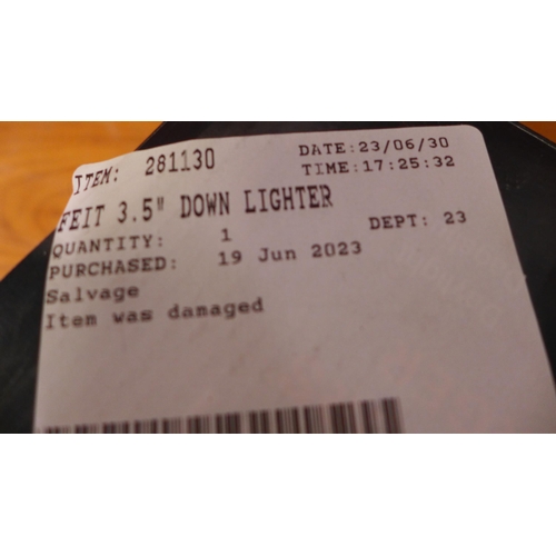 3163 - Feit 3.5  Down Lighter Dimmable Light - 4.8W 2Pkl48/P192 (298-384) *This lot is subject to VAT