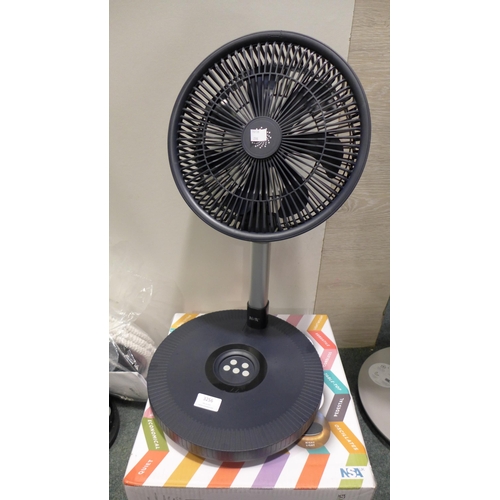 3256 - NSA Folding Stand Fan (298-395) *This lot is subject to VAT